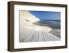 White cliffs known as Scala dei Turchi frame the turquoise sea, Porto Empedocle, Province of Agrige-Roberto Moiola-Framed Photographic Print