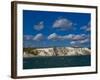 White Cliffs of Dover, Dover, Kent, England, United Kingdom, Europe-Charles Bowman-Framed Photographic Print