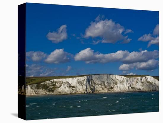 White Cliffs of Dover, Dover, Kent, England, United Kingdom, Europe-Charles Bowman-Stretched Canvas