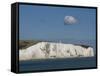 White Cliffs of Dover, Dover, Kent, England, United Kingdom-Charles Bowman-Framed Stretched Canvas