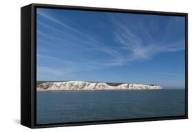 White Cliffs of Dover, Kent, England, United Kingdom, Europe-Charles Bowman-Framed Stretched Canvas