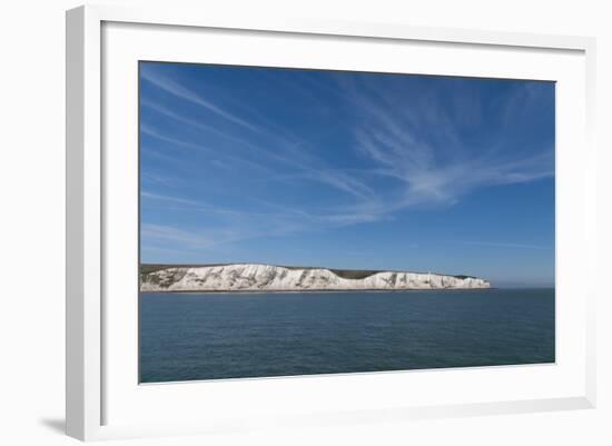 White Cliffs of Dover, Kent, England, United Kingdom, Europe-Charles Bowman-Framed Photographic Print