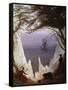 White Cliffs of Ruegen-Caspar David Friedrich-Framed Stretched Canvas