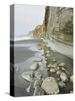 White Cliffs, Parininihi, Taranaki, North Island, New Zealand, Pacific-Jochen Schlenker-Stretched Canvas