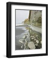 White Cliffs, Parininihi, Taranaki, North Island, New Zealand, Pacific-Jochen Schlenker-Framed Photographic Print