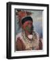 White Cloud, Chief of the Iowas-George Catlin-Framed Giclee Print