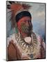 White Cloud, Chief of the Iowas-George Catlin-Mounted Giclee Print