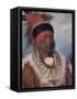 White Cloud, Chief of the Iowas-George Catlin-Framed Stretched Canvas