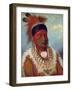 White Cloud, Head Chief of the Iowas by George Catlin-George Catlin-Framed Giclee Print