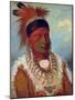 White Cloud, Head Chief of the Iowas by George Catlin-George Catlin-Mounted Giclee Print