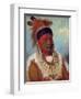 White Cloud, Head Chief of the Iowas by George Catlin-George Catlin-Framed Giclee Print