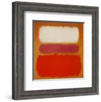 White Cloud over Purple, 1957-Mark Rothko-Framed Art Print