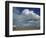 White Clouds in a Blue Sky at Shingle Street Near Felixstowe, Suffolk, England, United Kingdom-Strachan James-Framed Photographic Print