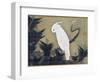 White Cockatoo on a Pine Branch-Ito Jakuchu-Framed Giclee Print