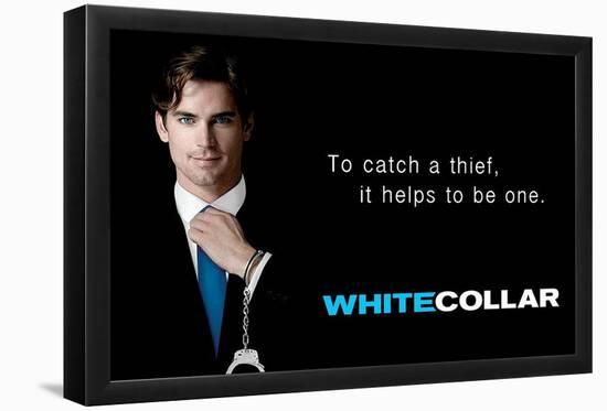 White Collar Television Poster-null-Framed Poster