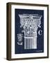 White Column C-Gwendolyn Babbitt-Framed Art Print