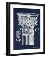 White Column C-Gwendolyn Babbitt-Framed Art Print