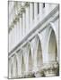 White Columns and Arches of Ducale Palace, St. Mark's Square, Venice, Veneto, Italy-Lee Frost-Mounted Photographic Print