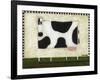 White Cow-Daniel Patrick Kessler-Framed Giclee Print