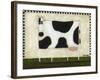White Cow-Daniel Patrick Kessler-Framed Giclee Print