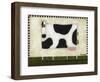 White Cow-Daniel Patrick Kessler-Framed Giclee Print