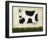 White Cow-Daniel Patrick Kessler-Framed Giclee Print