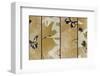 White Crane Screen-Fai Ryble-Framed Art Print