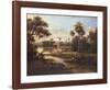 White Cranes-Montoya-Framed Art Print