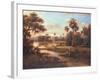 White Cranes-Montoya-Framed Art Print