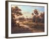 White Cranes-Montoya-Framed Art Print