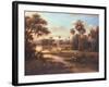 White Cranes-Montoya-Framed Art Print