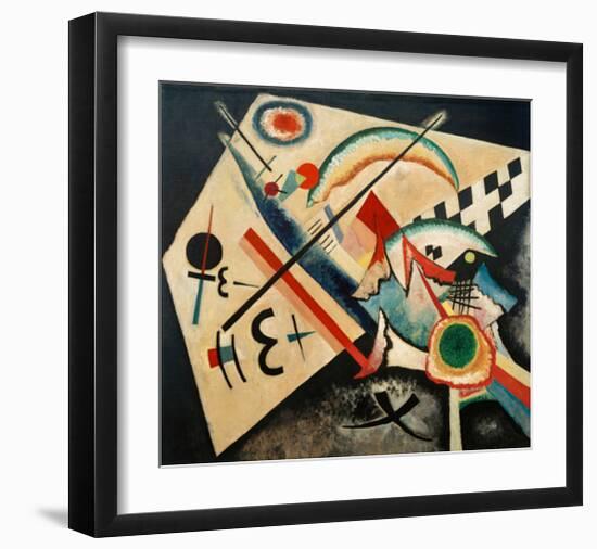 White Cross, 1922-Wassily Kandinsky-Framed Giclee Print