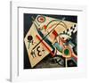 White Cross, 1922-Wassily Kandinsky-Framed Giclee Print