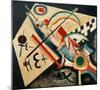 White Cross, 1922-Wassily Kandinsky-Mounted Giclee Print