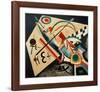 White Cross, 1922-Wassily Kandinsky-Framed Giclee Print