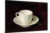 White Cup and Saucer, 1864-Henri Fantin-Latour-Mounted Giclee Print