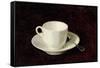 White Cup and Saucer, 1864-Henri Fantin-Latour-Framed Stretched Canvas