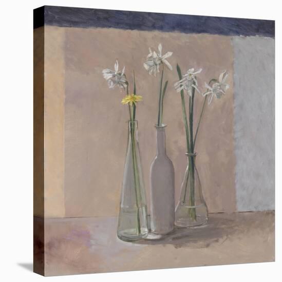 White Daffs & Dandelion, 2009-William Packer-Stretched Canvas