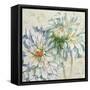 White Dahlias I-Patricia Pinto-Framed Stretched Canvas