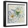 White Dahlias I-Patricia Pinto-Framed Art Print