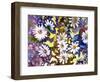 White Daisies-Neela Pushparaj-Framed Giclee Print