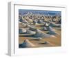 White Desert Egypt-null-Framed Art Print