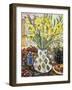 White Diamond Vase-Lorraine Platt-Framed Giclee Print