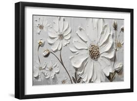 White Dimensions-Sasha-Framed Giclee Print