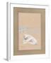 White Dinghy-Paul Brent-Framed Art Print