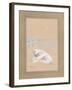 White Dinghy-Paul Brent-Framed Art Print