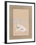 White Dinghy-Paul Brent-Framed Art Print