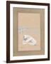 White Dinghy-Paul Brent-Framed Art Print