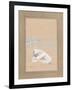 White Dinghy-Paul Brent-Framed Art Print