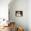 White Dog and Cat-null-Photographic Print displayed on a wall